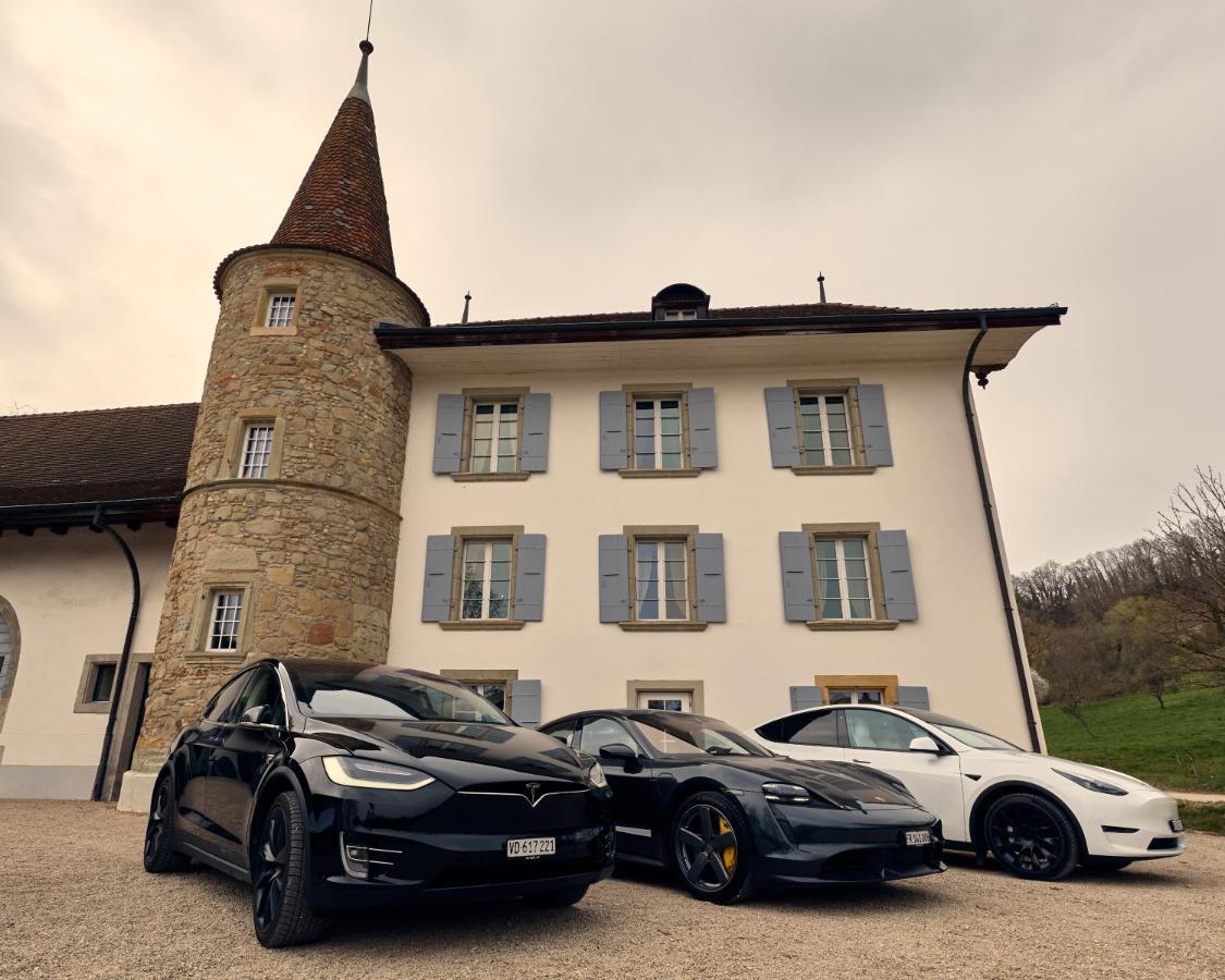 Chateau Salavaux Vully-les-Lacs Exterior foto